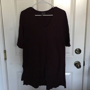 Anthropologie left of center tunic