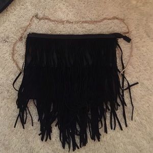 H&M fringe purse