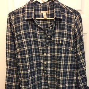 J crew popover tunic