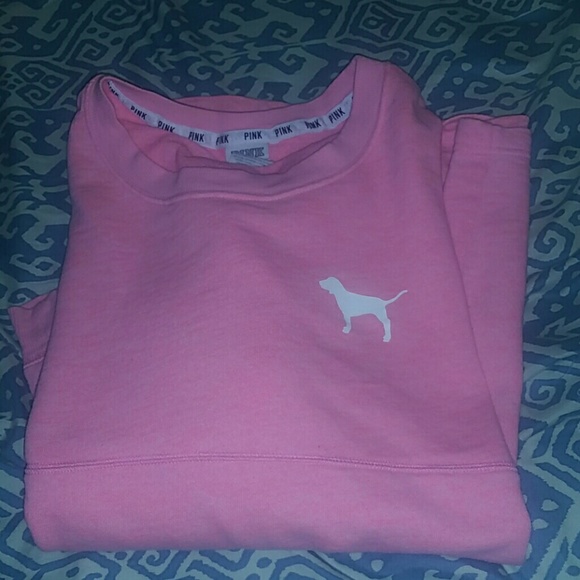 pink campus sweatshirt..like new