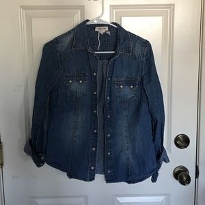 Denim shirt