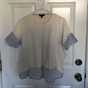J. crew will and cotton blouse