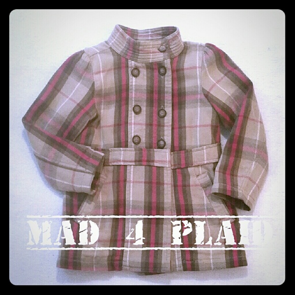 Old Navy Plaid Coat