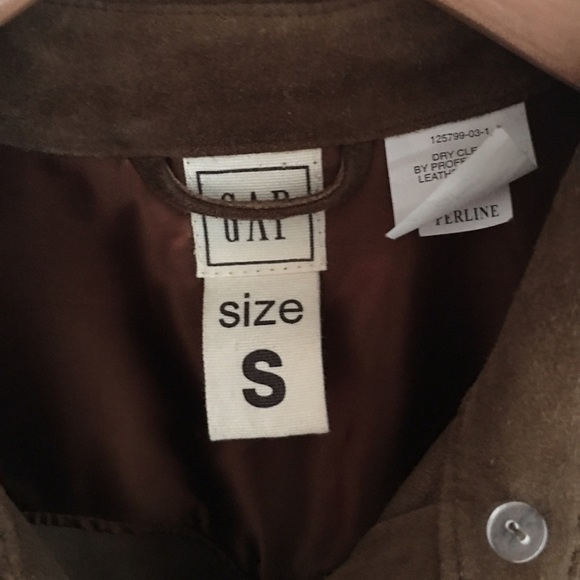 Festival Gap suede leather pearlized Button shirt - Picture 5 of 7