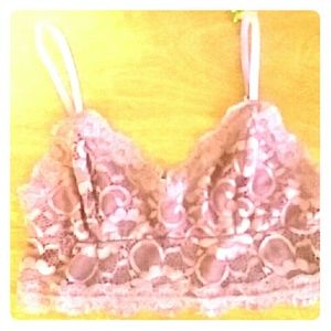 Pretty lace bralette