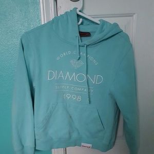 Teal/Aqua Hoodie ...size xs from Zumiez