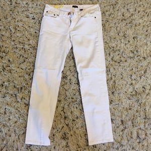 J crew toothpick denim