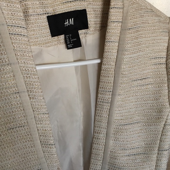 Gold blazer - Picture 2 of 2