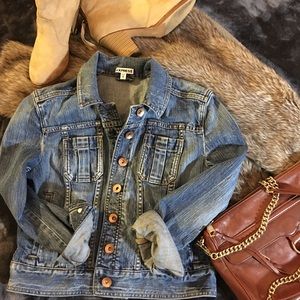 Express Denim Jacket Size Medium