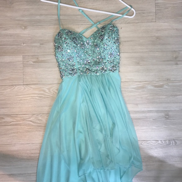 Light Blue Prom Dress - Picture 1 of 4