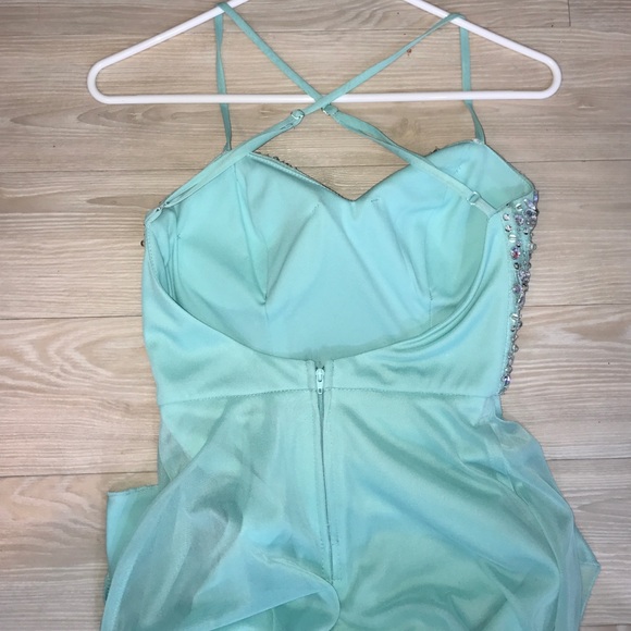 Light Blue Prom Dress - Picture 4 of 4