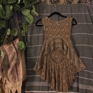 Free People lace top