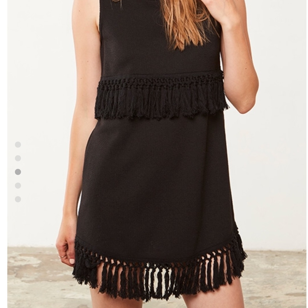 Black fringe dress - Picture 5 of 6