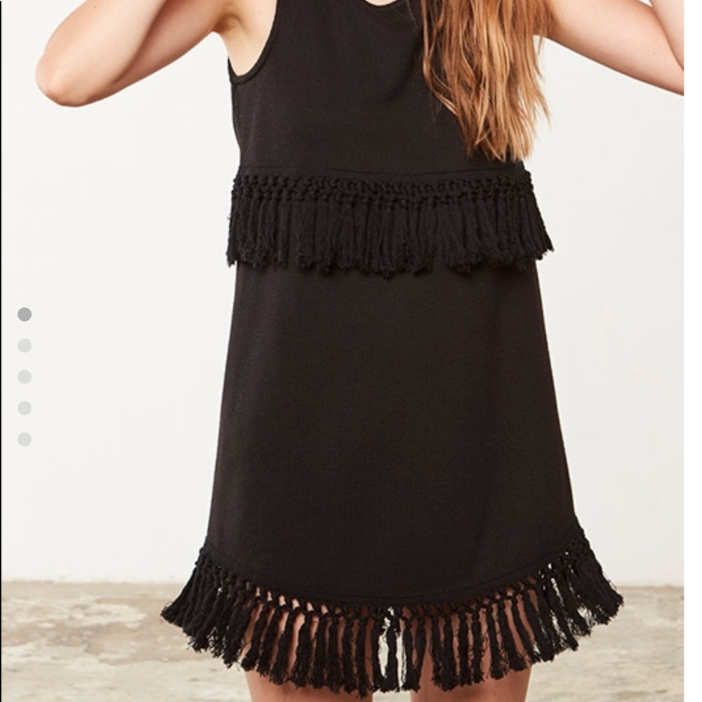 Black fringe dress - Picture 6 of 6