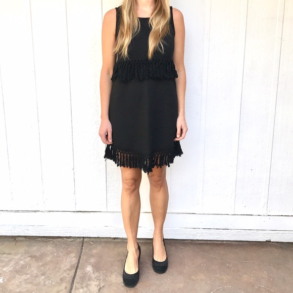Black fringe dress - Picture 2 of 6