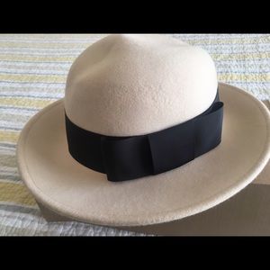 Kate spade new york wool Panama/  Bow Fedora Hat