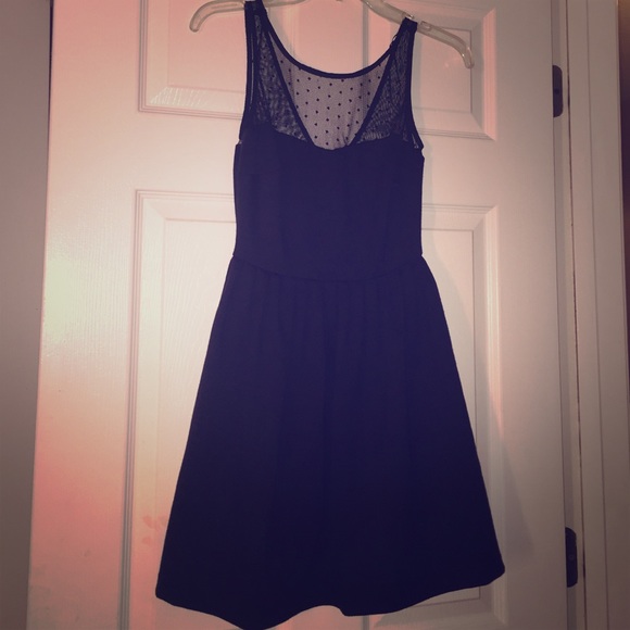 Pleated black work dress - Picture 1 of 4