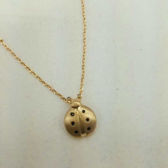 Ladybug pendant necklace