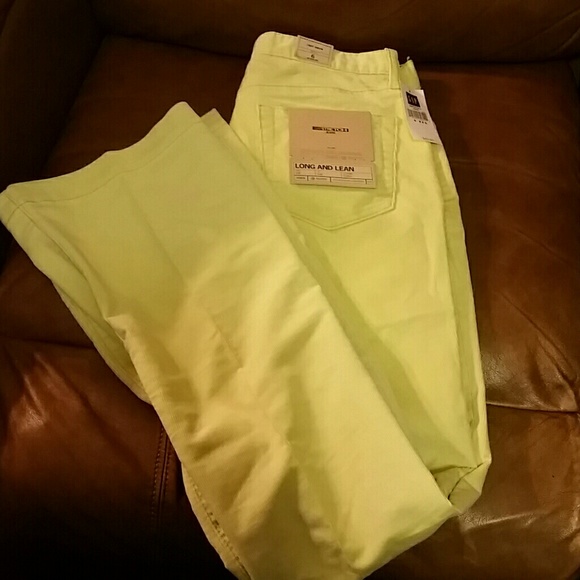 Brand new Light green gap stretch jeans