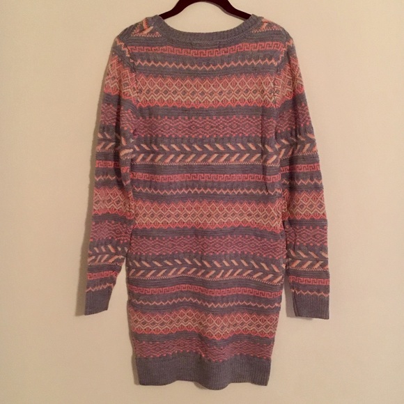 Pink Rose🌹 Sweater Dress - Picture 3 of 3