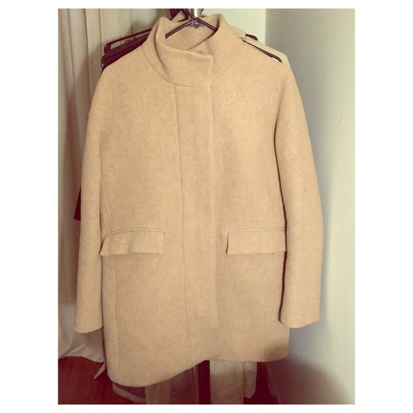 J Crew Jackets & Blazers - JCrew Stadium Cloth Coat size 4/6
