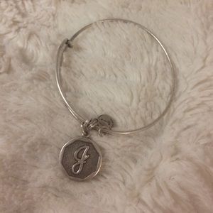 💎ALEX AND ANI "J" CHARM BRACELET💎*