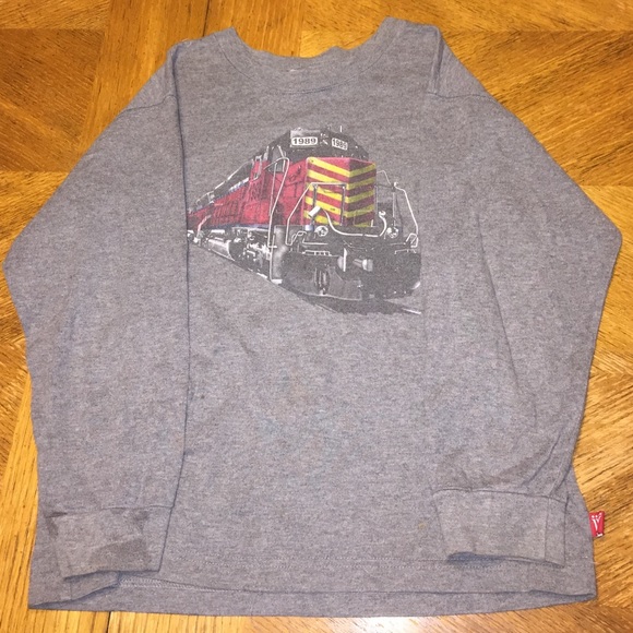 Wesandwilly gray long sleeve graphic tee