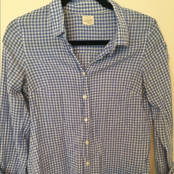 Gingham Shirt J Crew