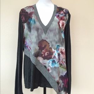 Zara Tops - NWT Zara Floral Long Sleeve Top Shirt Blouse SZ M Zara Tops - NWT Zara Floral Long Sleeve Top Shirt Blouse SZ M