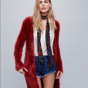 Free people shaggy sweater