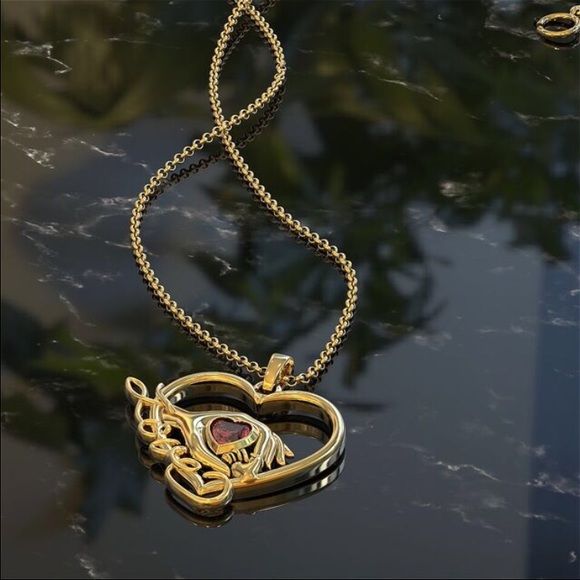 True Love Necklace REAL .925 Silver Pendant - Picture 4 of 4