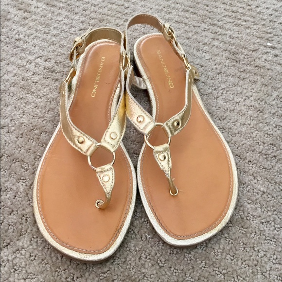 Bandolino Gold Sandal