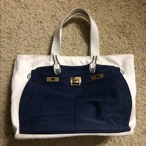 Canvas Tote shoulder bag purse Korean Brand "LIST"