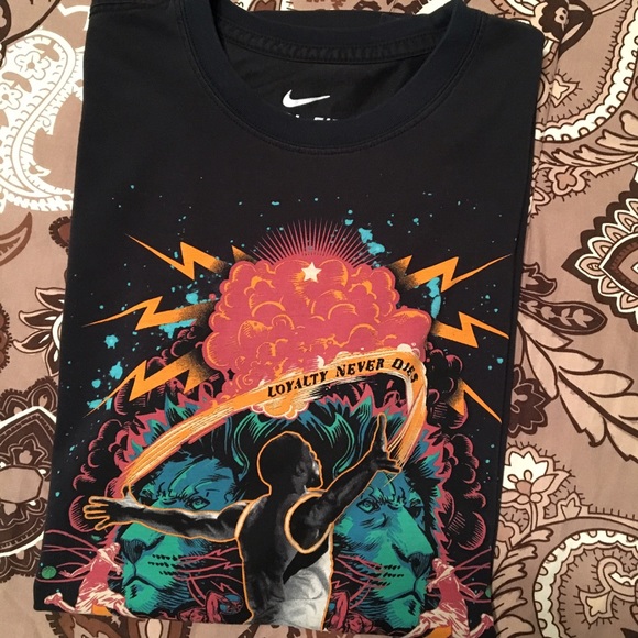 Men's Nike LeBron James dry fit short sleeve tee.