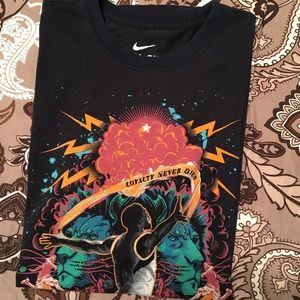 Men's Nike LeBron James dry fit short sleeve tee.