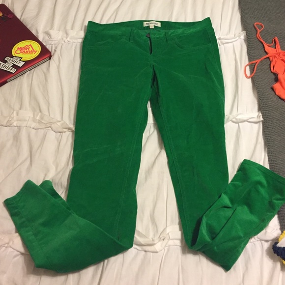Green pants