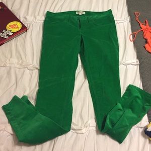Green pants