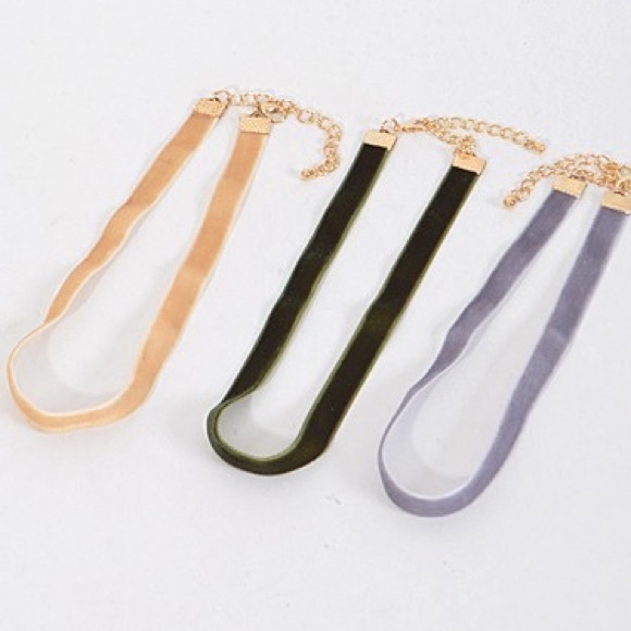❗️LAST ONE❗️❕Camel Thin Velvet Choker - Picture 1 of 1