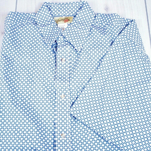 Wrangler Short Sleeve Button Front L