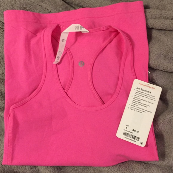 Lululemon Cook Racerback sz 6