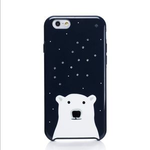 Kate Spade Polar Bear Gems iPhone 6/6s Case