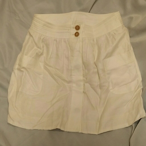 J. Crew linen blend skirt with pockets
