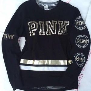 PINK LONG SLEEVE CREW