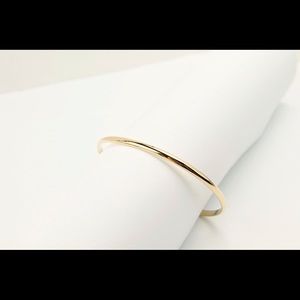 Thin Gold Cuff Bracelet