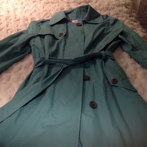 LC by Lauren Conrad mint trench