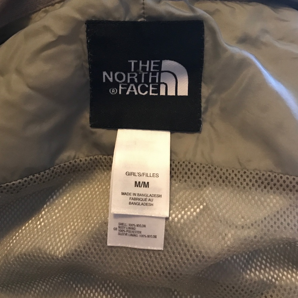 Girls Medium North Face Rain Jacket