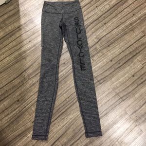 SoulCycle X lululemon thermal tight