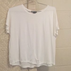 Vince Medium White t-shirt blouse.