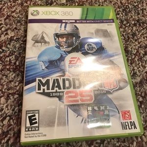 Xbox 360 madden 25