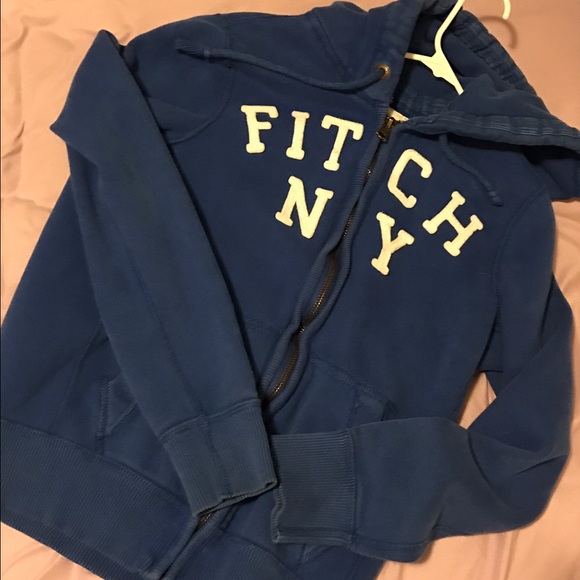 Medium Ambercrombie & Fitch Zip Up Hoodie